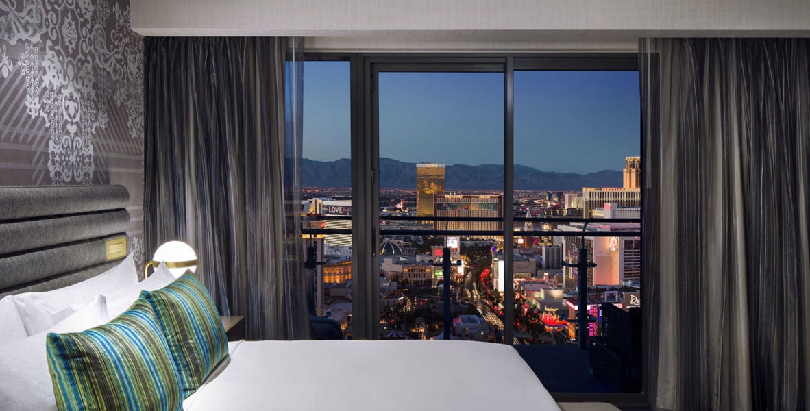 A room with a view at The Cosmopolitan