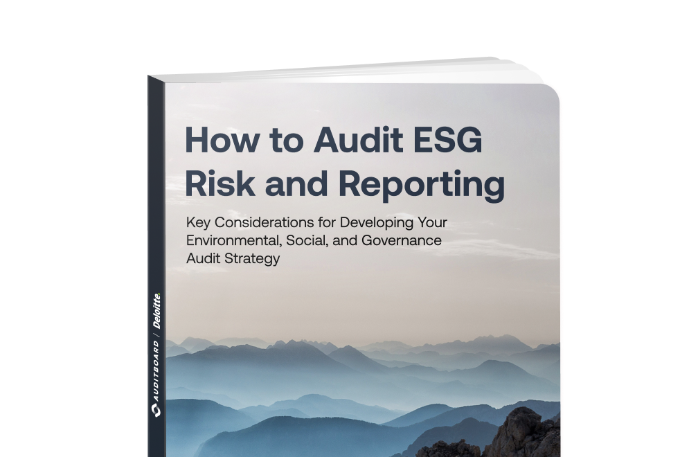How to Audit ESG Risk and Reporting